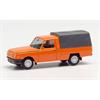 Herpa H0 Wartburg 354 Trans '85 mit Plane, orange