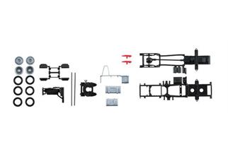 Herpa H0 Zugmaschinen-Fahrgestell MAN TGX Euro 6 Lowliner (Inhalt: 2 Stk.)