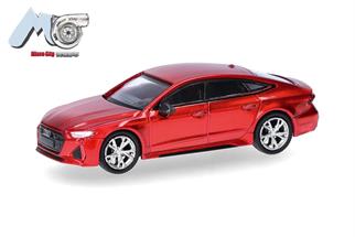 Herpa/MicroCity87 H0 Audi RS7, rot