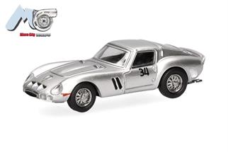 Herpa/MicroCity87 H0 Ferrari 250 GTO 34, silber