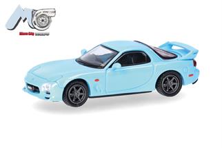 Herpa/MicroCity87 H0 Mazda RX-7, blau