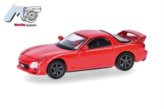 Herpa/MicroCity87 H0 Mazda RX-7, rot