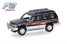 Herpa/MicroCity87 H0 Mitsubishi Pajero, schwarz