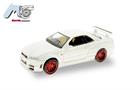 Herpa/MicroCity87 H0 Nissan GTR 34, weiss