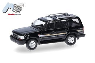 Herpa/MicroCity87 H0 Toyota Landcruiser 80, schwarz
