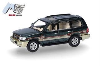 Herpa/MicroCity87 H0 Toyota Landcruiser LC 100, dunkelgrün