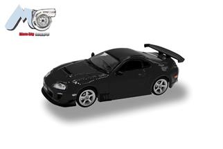 Herpa/MicroCity87 H0 Toyota Supra, schwarz