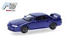 Herpa/MicroCity93 H0 Nissan Skyline GTR32, blau