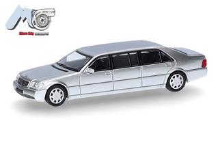 Herpa/MicroCity98 H0 MB S600 Pullmann, silber