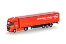 Herpa N MB Actros Gigaspace Gardinenplanen-Sattelzug, Gebrüder Weiss