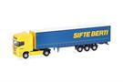Herpa N Scania R 04 Topline Gardinenplanen-Sattelzug, Sifte Berti