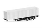 Herpa N Teileservice: Auflieger 3-achs 40'-Container (Inhalt: 2 Stk.)