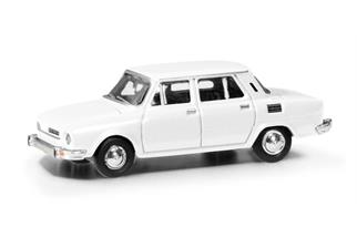 Herpa TT Skoda 110L, alpineweiss