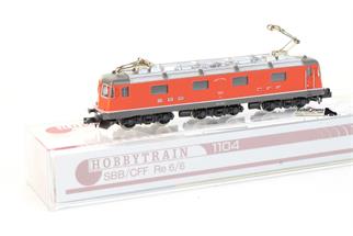 Hobbytrain 1104 N SBB Elektrolok Re 6/6 Nr. 11637, rot (OCC)