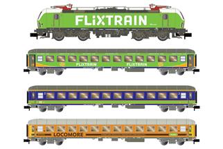 Hobbytrain/Arnold N (Sound) Flixtrain Zugset, Ep. VI, 4-tlg.