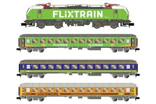 Hobbytrain/Arnold N (Sound) Flixtrain Zugset, Ep. VI, 4-tlg.