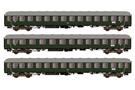 Hobbytrain H0 (AC) DB Reisezugwagen-Set 2 D 83/41, Ep. III, 3-tlg.