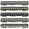 Hobbytrain/LS Models H0 (AC) Reisezug-Wagenset D 912 Emsland, Ep. IVa, 5-tlg.