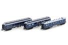 Hobbytrain N CIWL Wagenset 2 Simplon Orient Express, blau, Ep. II, 3-tlg.