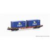 Hobbytrain N DB AG Containertragwagen Sgjkkmms 699, P&O, Ep. VI