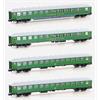 Hobbytrain N DB Reisezugwagen-Set 1 Scharnow, Ep. IIIb, 4-tlg.