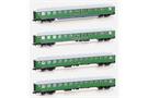 Hobbytrain N DB Reisezugwagen-Set 1 Scharnow, Ep. IIIb, 4-tlg.