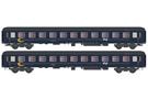Hobbytrain N NS Liegewagen-Set Bcm 246, Ep. V, 2-tlg.
