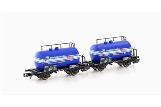 Hobbytrain N PKP Leichtbau-Kesselwagen-Set, Petrochemie Plock SA, Ep. IV-V, 2-tlg.