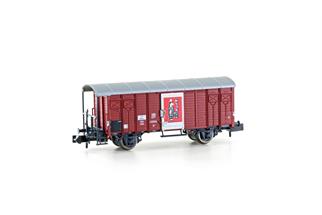 Hobbytrain N SBB gedecktes Güterwagen-Set K3, Circus Knie, Ep. III, 2-tlg.