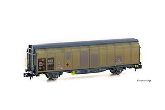 Hobbytrain N SBB Schiebewandwagen Hbbillns, gealtert, Ep. VI