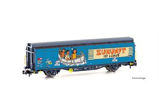 Hobbytrain N SBB Schiebewandwagen Hbbillns, Graffiti - Zukunft ist Luxus, Ep. VI