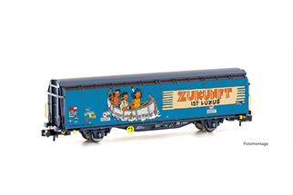 Hobbytrain N SBB Schiebewandwagen Hbbillns, Graffiti - Zukunft ist Luxus, Ep. VI