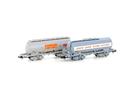 Hobbytrain N SBB Staubsilowagen-Set Uacs, Granol/COOP, Ep. IV, 2-tlg.