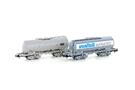 Hobbytrain N SBB Staubsilowagen-Set Uacs, Von Roll Infratec, Ep. IV-V, 2-tlg.