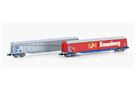 Hobbytrain N SNCF Schiebewandwagen-Set Habis, Kronenbourg, Ep. IV, 2-tlg.