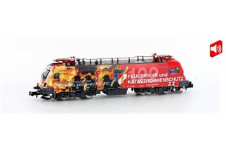 Hobbytrain N (Sound) ÖBB Elektrolok Rh 1016 048, Feuerwehr Niederösterreich, Ep. VI