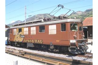 Hui H0 Umbeschriftungsangebot zu Roco Ae 4/4 251, 60 Jahre Ae 415 & HAG