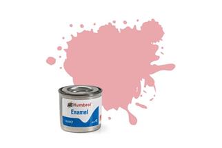 Humbrol Enamel No 57 Pastel Pink, matt