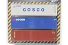 Igra Model H0 40' Container-Set 4 COSCO/GESEACO/GOLD, 3-tlg.