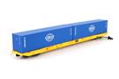 Igra Model H0 CLIP Containertragwagen Sggnss, COSCO