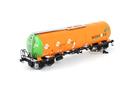 Igra Model H0 Wascosa Kesselwagen Zans 98, green tank car, Ep. VI