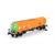Igra Model H0 Wascosa Kesselwagen Zans 98, green tank car, Ep. VI