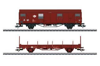 (INS) Märklin H0 MAV Güterwagen-Set, Ep. IV, 2-tlg. (Insider)