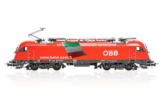 Jägerndorfer H0 (AC Sound) ÖBB Elektrolok Rh 1216, Italien-Flagge, Ep. VI