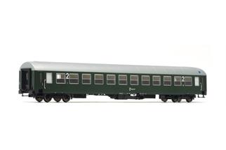 Jägerndorfer H0 ÖBB Reisezugwagen UIC-X, 2. Klasse, grün, Ep. IV, 1. Betr.-Nr.