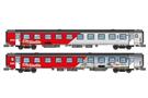 Jägerndorfer N ÖBB Inlandsreisezugwagen-Set, CityShuttle, Ep. VI, 2-tlg.