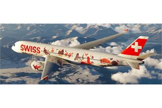 JC 1:200 Swiss Airbus A350-900XWB, Wanderlust, HB-IFA Lausanne
