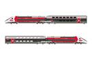 Jouef H0 (AC Sound) TGV Euroduplex Lyria 2 Ep. VI, 4-tlg. (Sonderserie CH)