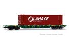 Jouef H0 CEMAT Containertragwagen Sgnss, 45' Lahaye, Ep. VI
