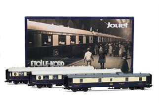 Jouef H0 (DC) CIWL Reisezug-Wagenset 1 Etoile du Nord, Ep. II, 3-tlg.